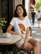 Flamenco Fan (Sevilla, Spain) - Women's T-Shirt