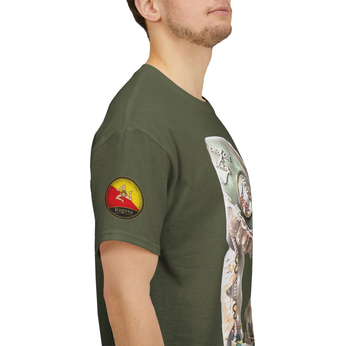 Sicilian Puppets (Ragusa, Sicily) - Unisex with sleeve patch