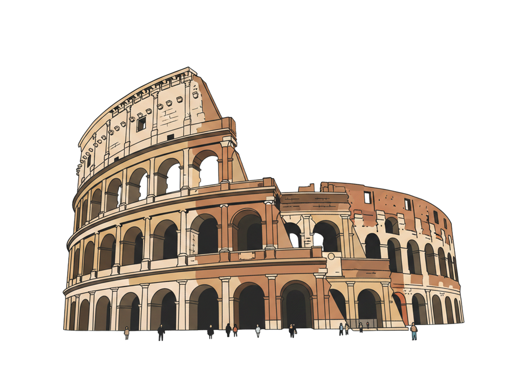 Colosseum (Colosseo, Roma, Italia) - Women's T-Shirt