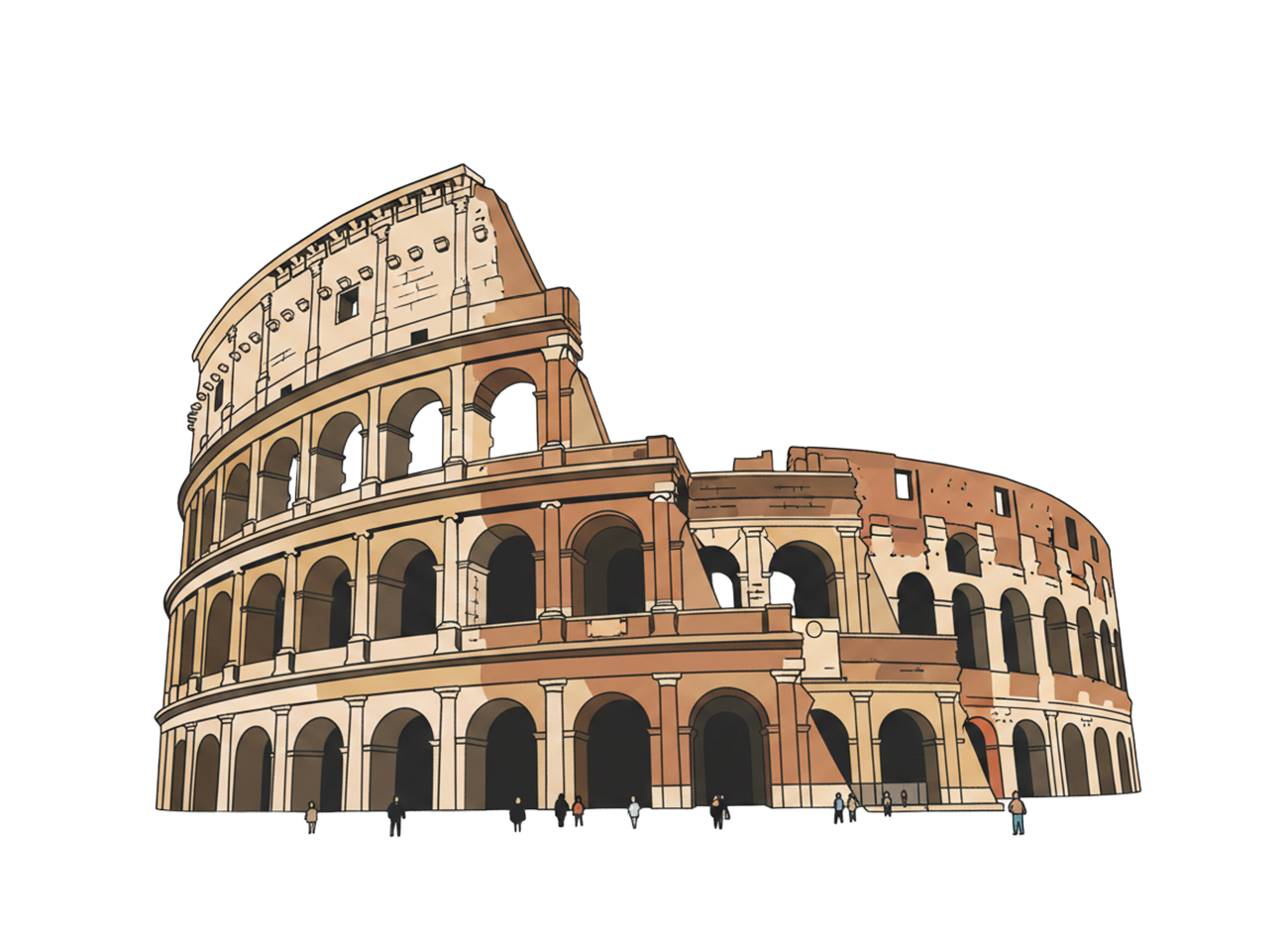 Colosseum (Colosseo, Roma, Italia) - Women's T-Shirt